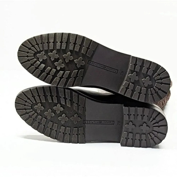 Tommy Hilfiger Women's Famian Riding Boots Dark Brown Size 7 M (MSRP $169) - Picture 9 of 10